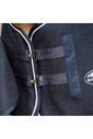  2022 Weatherbeeta Wool Show Sheet With Chest Panel Standard Neck Fleece Rug 10115800 - Navy / White 